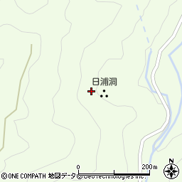 日浦洞周辺の地図