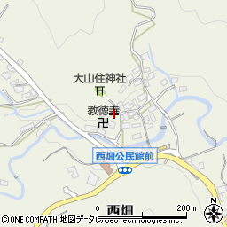 福岡県那珂川市西畑57周辺の地図