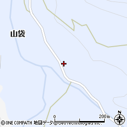 大分県宇佐市山袋458周辺の地図