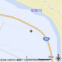 大分県宇佐市院内町香下831周辺の地図