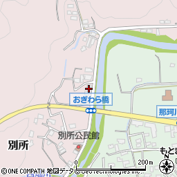 福岡県那珂川市別所1068周辺の地図