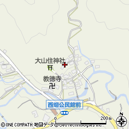 福岡県那珂川市西畑80周辺の地図