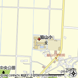 福岡県福岡市早良区脇山2558周辺の地図