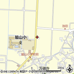 福岡県福岡市早良区脇山1731-4周辺の地図