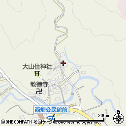 福岡県那珂川市西畑103-1周辺の地図
