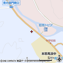 大分県中津市本耶馬渓町跡田54周辺の地図