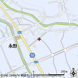 高知県高岡郡佐川町永野周辺の地図