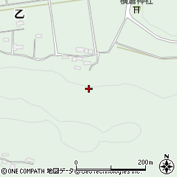 高知県高岡郡佐川町乙周辺の地図