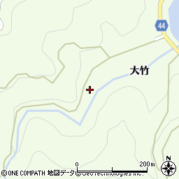 愛媛県大洲市菅田町大竹367周辺の地図