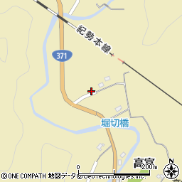 和歌山県東牟婁郡串本町高富209周辺の地図