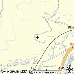 愛媛県大洲市平野町野田711周辺の地図