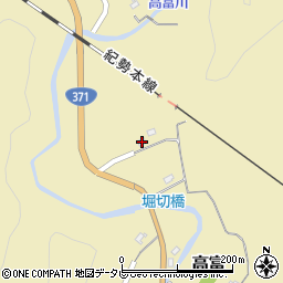 和歌山県東牟婁郡串本町高富211周辺の地図
