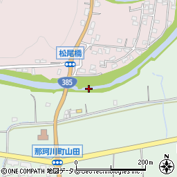 松尾橋周辺の地図