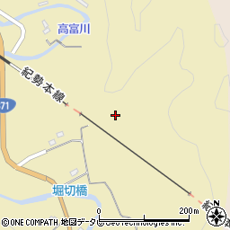 和歌山県東牟婁郡串本町高富239周辺の地図