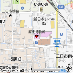 筑紫野市歴史博物館周辺の地図