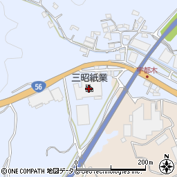 三昭紙業周辺の地図