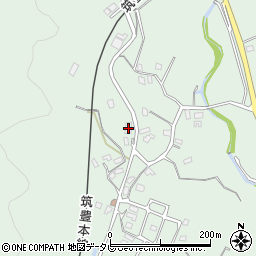 福岡県筑紫野市山家2520-1周辺の地図