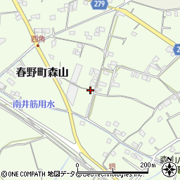 高知県高知市春野町森山1036周辺の地図