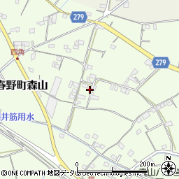 高知県高知市春野町森山1124周辺の地図