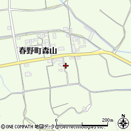 高知県高知市春野町森山2388周辺の地図