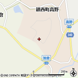 佐賀県唐津市鎮西町高野周辺の地図