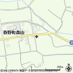 高知県高知市春野町森山2358周辺の地図