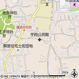 芋岡公民館周辺の地図