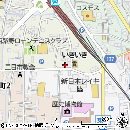 福岡県筑紫野市二日市西2丁目12-15周辺の地図