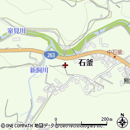 福岡県福岡市早良区石釜周辺の地図