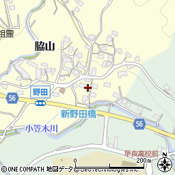 福岡県福岡市早良区脇山267周辺の地図