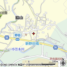 福岡県福岡市早良区脇山265周辺の地図