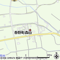 高知県高知市春野町森山2406周辺の地図