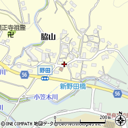 福岡県福岡市早良区脇山255周辺の地図