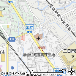 筑紫野郵便局周辺の地図