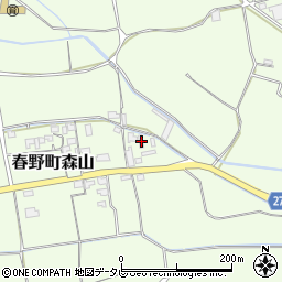 高知県高知市春野町森山2428周辺の地図