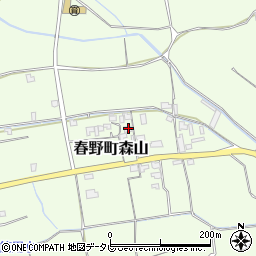 高知県高知市春野町森山2192周辺の地図