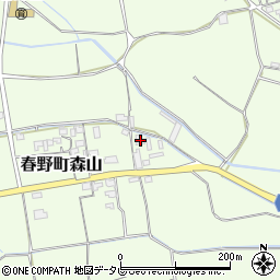 高知県高知市春野町森山2422-1周辺の地図