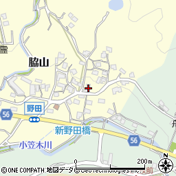 福岡県福岡市早良区脇山162周辺の地図