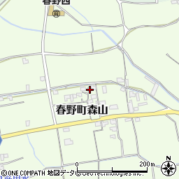 高知県高知市春野町森山2186周辺の地図