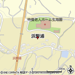 佐賀県東松浦郡玄海町浜野浦周辺の地図