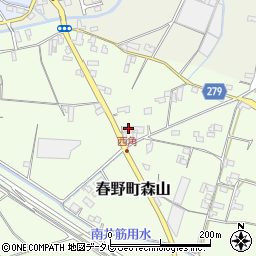 高知県高知市春野町森山890周辺の地図
