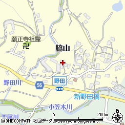 福岡県福岡市早良区脇山246周辺の地図