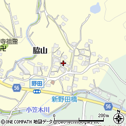 福岡県福岡市早良区脇山232周辺の地図