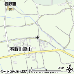 高知県高知市春野町森山2128周辺の地図
