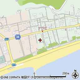 高知県高知市浦戸737周辺の地図