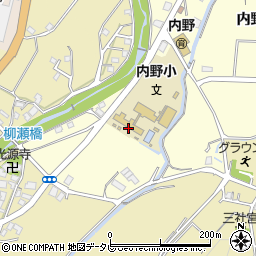 福岡市立内野小学校周辺の地図