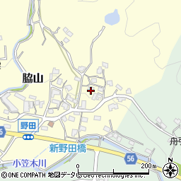 福岡県福岡市早良区脇山165周辺の地図