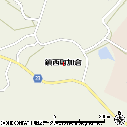 佐賀県唐津市鎮西町加倉周辺の地図