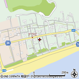 高知県高知市浦戸744-5周辺の地図
