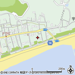 高知県高知市浦戸758-3周辺の地図